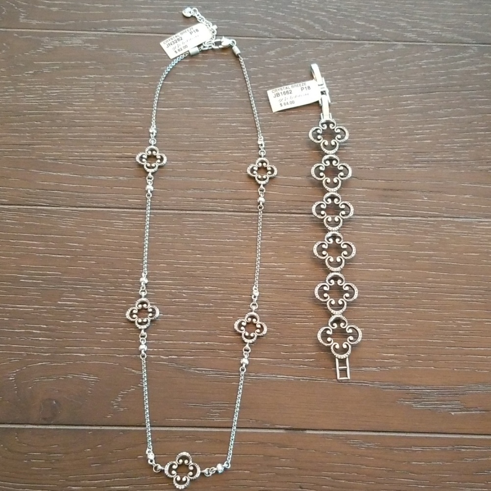 COPY - Brighton CrystalBreeze Bracelet and Necklace